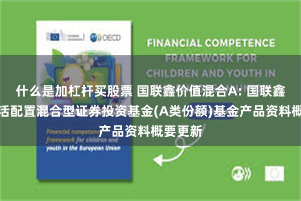 什么是加杠杆买股票 国联鑫价值混合A: 国联鑫价值灵活配置混合型证券投资基金(A类份额)基金产品资料概要更新